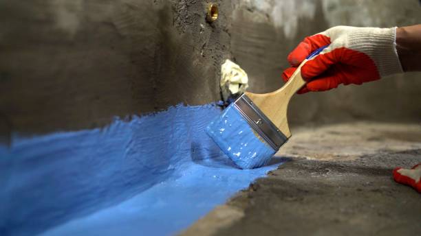 Crawl space vapor barrier installation in Clarksville, IN
